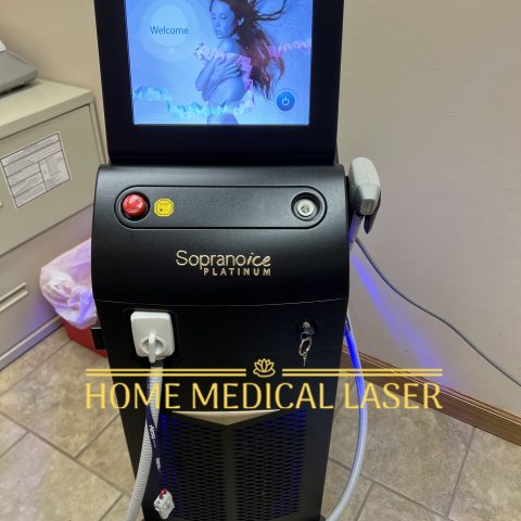 Alma Soprano Ice PLATINUM Laser Hair Removal For Sale, 3 Wavelength Hair Removal – Diode 810nm, Alex 755nm & Nd Yag 1064nm Hair Removal Laser