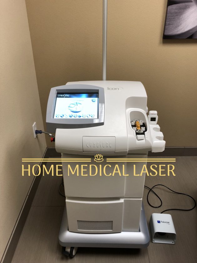 Cynosure Palomar Icon with 4 Handpieces