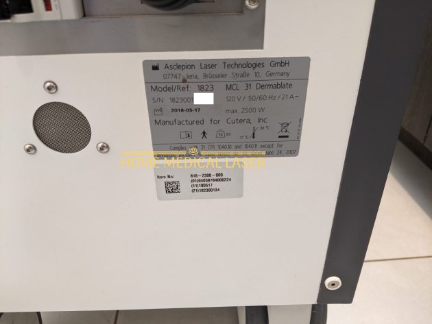 Cutera Asclepion Juliet For Sale - Image 11